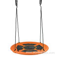 baoxiang orange round children garden metal swing seat